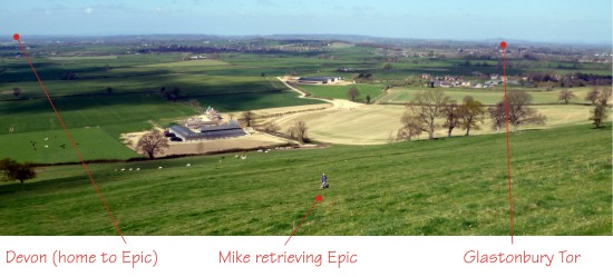 View from Parrock Hill